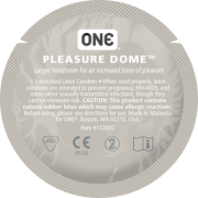 Презервативы недорогие - one pleasure dome - презерватив ультратонкий с необычной формой фото
