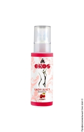 Фото масажне масло - eros lady juicy massage cherry, 125ml в профессиональном Секс Шопе