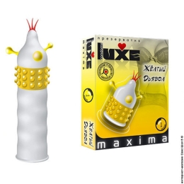 Фото презерватив luxe maxima  в профессиональном Секс Шопе