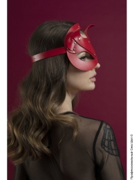 Фото червона маска кішки з натуральної шкіри feral feelings - catwoman mask в профессиональном Секс Шопе