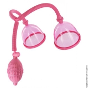 Вакуумные помпы ❤️ для сосков - вакуумна помпа для грудей pink breast pumps фото