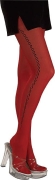 Колготки - rubies - яркие колготки с принтом, s-l (красный) фото