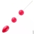 Вагинальные шарики Sexual Balls Red 3 love balls