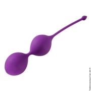 Вагинальные шарики ❤️ с ручкой - вагінальні кульки alive u-tone balls purple фото