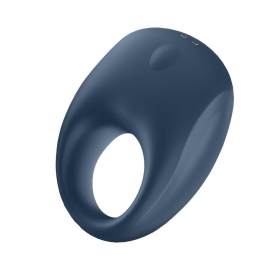 Фото satisfyer strong one - эрекционное смарт-кольцо с вибрацией, 7.4х2.5 см (синий) в профессиональном Секс Шопе