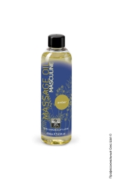 Фото массажное масло massage oil masculine amber,  250 ml в профессиональном Секс Шопе