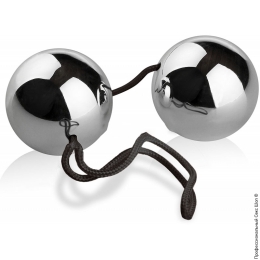 Фото вибрирующие серебряные шарикиbasic love balls в профессиональном Секс Шопе