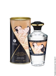 Фото разогревающее масло shunga aphrodisiac warming oil - vanilla fetish (ваниль) в профессиональном Секс Шопе