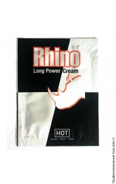 Фото продлевающий крем - rhino long power cream (пробник), 3 мл в профессиональном Секс Шопе
