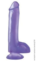 Фото фалоімітатор basix 8 dong purple в профессиональном Секс Шопе