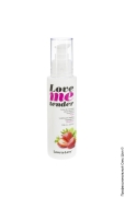 Первый секс шоп (сторінка 25) - масажне масло - love me tender strawberry, 100ml фото