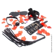 Садо-мазо (БДСМ) игрушки и аксессуары - набір для еротичного зв'язування amazing kit фото