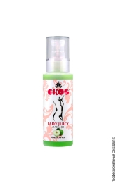 Фото масажне масло - eros lady juicy massage green apple, 125 ml в профессиональном Секс Шопе