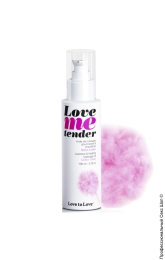 Фото масажне масло - love me tender cotton candy, 100ml в профессиональном Секс Шопе
