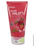 Вагинальные смазки (страница 2) - лубрикант смазка - freshfruits  crazy strawberry , 150 мл фото