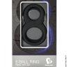 Эрекционное кольцо для члена и мошонки Rocks Off 8 Ball Black - Эрекционное кольцо для члена и мошонки Rocks Off 8 Ball Black