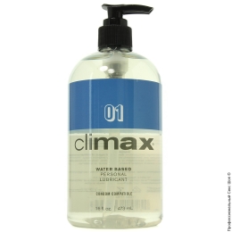 Фото лубрикант на водній основі climax 1: condom compatible water based lubricant в профессиональном Секс Шопе