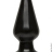 Пробка Doc Johnson Smooth Classic Large - Black, диаметр 5,7см