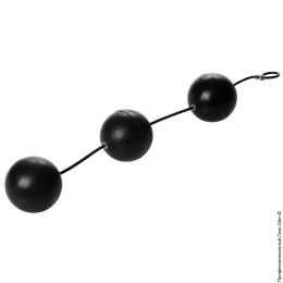 Фото вагінальні кульки xxl triple silicone beads в профессиональном Секс Шопе