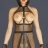Бандажное платье Bondage Garter Dress
