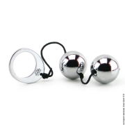 Вагінальні кульки - вагінальні кульки fifty shades of grey metal ben wa balls фото
