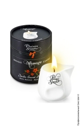 Фото масажна свічка plaisirs secrets red wood, 80ml в профессиональном Секс Шопе
