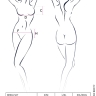 Сексуальний комплект - BRIDA SET WITH OPEN BRA black - Сексуальний комплект - BRIDA SET WITH OPEN BRA black