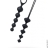 Набор анальных бус Satisfyer Beads Black, диаметр 3,3см и 3,5см