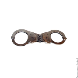 Фото чіпкі наручники a95 handcuffs hinged chrome в профессиональном Секс Шопе