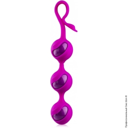 Фото pretty love pearl тройные вибрирующие фиолетовые шарики в профессиональном Секс Шопе