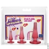 Набор анальных пробок - Doc Johnson Crystal Jellies Anal - Набор анальных пробок - Doc Johnson Crystal Jellies Anal