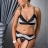 Эротический комплект - CAMILLE SET black