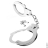 Металлические наручники FF DESIGNER CUFFS - SILVER