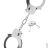Металлические наручники FF DESIGNER CUFFS - SILVER