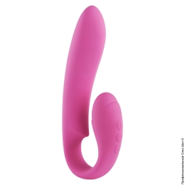 Фото клиторально-вагинальный вибратор neo supreme vibrator pink в профессиональном Секс Шопе
