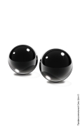 Вагінальні кульки (сторінка 8) - вагінальні кульки black glass ben-wa balls фото