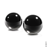 Вагінальні кульки Black Glass Ben-Wa Balls - Вагінальні кульки Black Glass Ben-Wa Balls