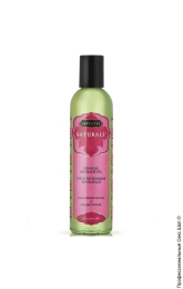 Фото массажное масло с ароматом клубники naturals massage oil 236ml в профессиональном Секс Шопе