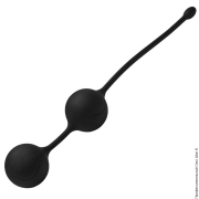 Прості кульки (сторінка 2) - вагінальні кульки exerceo weighted silicone kegel balls фото