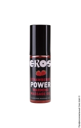 Фото масажне масло - strawberry power warming massage oi,l 100 ml в профессиональном Секс Шопе