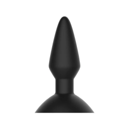 Фото magic motion equinox - анальная смарт-пробка с присоской, 10.8х3.5 см (чёрная) в профессиональном Секс Шопе