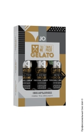 Фото подарунковий набір - system jo limited edition tri-me - gelato (3 х 30мл) в профессиональном Секс Шопе