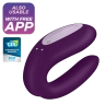 Satisfyer Double Joy Purple - вибратор для пары с управлением через приложение, 9х5.7см, (фиолетовый) - Satisfyer Double Joy Purple - вибратор для пары с управлением через приложение, 9х5.7см, (фиолетовый)