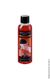 Фото їстівне масажне масло luxury body oil - edible oil - полуниця, 100ml в профессиональном Секс Шопе