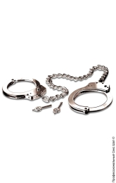 Фото наручники на довгому ланцюжку ffs metal leg cuffs в профессиональном Секс Шопе