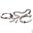 Наручники на длинной цепочке FFS METAL LEG CUFFS