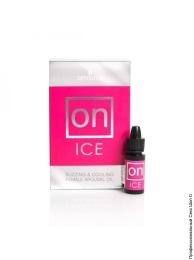 Фото стимулирующие капли для клитора с охлаждающим эффектом sensuva - on arousal oil for her ice, 5мл в профессиональном Секс Шопе
