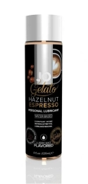 Фото system - jo gelato hazelnut espresso lubricant - оральный лубрикант со вкусом орехового эспресо, 120 мл в профессиональном Секс Шопе
