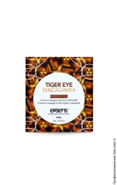 Фото пробник масажного масла exsens tiger eye macadamia, 3ml в профессиональном Секс Шопе