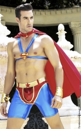 Фото чоловічий еротичний костюм супермена "готовий на все стів" в профессиональном Секс Шопе